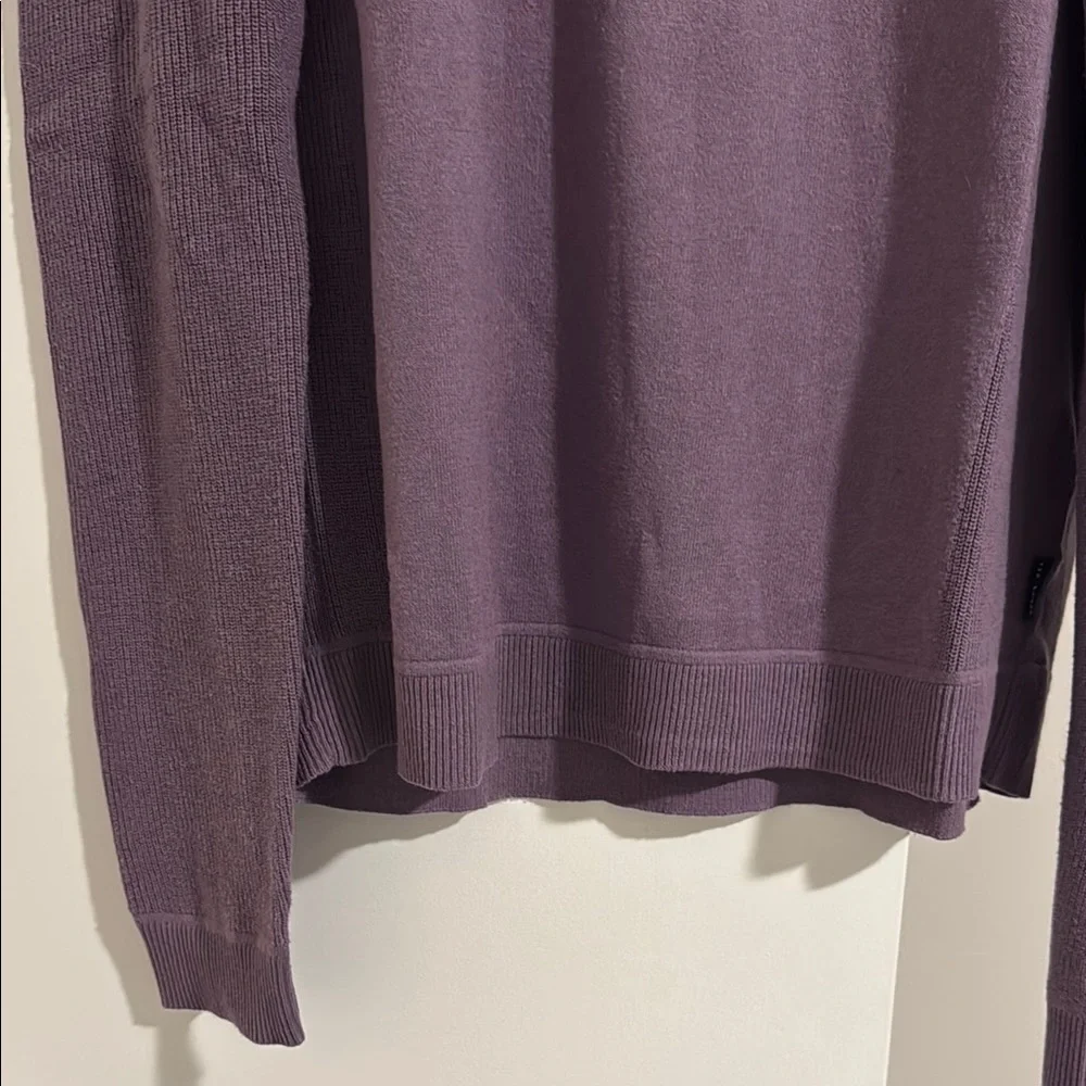 Ted Baker Men's Crewneck Sweater in Dusty Purple - Picture 5 of 6